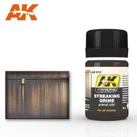 AK Interactive Weathering: Streaking Grime General 35ml Enamel Paint