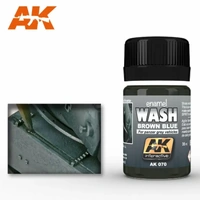 AK Interactive Weathering: Wash For Panzer Grey Vehicles 35ml Enamel Paint