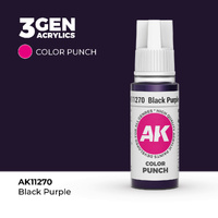 AK Interactive - Colour Punch - Black Purple 17 ml