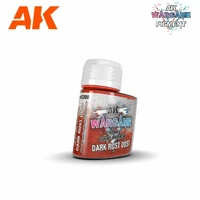 AK Interactive Wargame: Dark Rust Dust Enamel Liquid Pigment 35ml