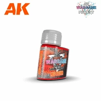 AK Interactive Wargame: Red Fluor Enamel Liquid Pigment 35ml