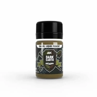 AK Interactive Liquid Pigment: Dark Earth 35ml