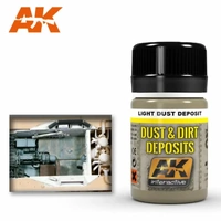 AK Interactive Weathering: Light Dust Deposit 35ml Enamel Paint