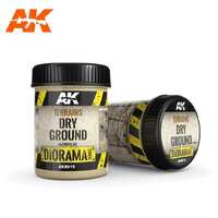 AK Interactive Dioramas - Terrains Dry Ground 250ml