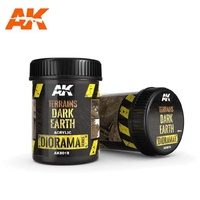 AK Interactive Dioramas - Terrains Dark Earth 250ml