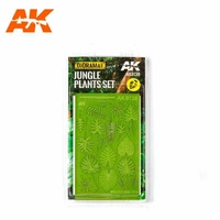 AK Interactive Dioramas: Jungle Plants Set