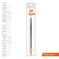 AK Interactive Synthetic Brush - Flat 1