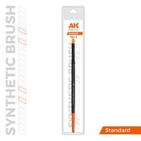 AK Interactive Synthetic Brush - Flat 4