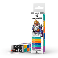 AK Interactive Playmarkers Set - Clothes &amp; Ornaments (6 Colours)