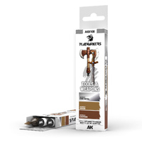 AK Interactive Playmarkers Set - Tools &amp; Weapons (3 Colours)