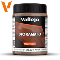 Vallejo Diorama FX Water Textures Muddy Water 200ml