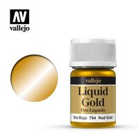 Model Colour Metallic Red Gold (Alcohol Base) 35 ml
