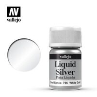 Model Colour Metallic White Gold (Alcohol Base) 35 ml