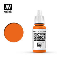 Model Colour Transparent Orange