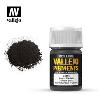 Vallejo Pigments - Carbon Black (Smoke Black) 30 ml