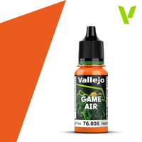 Vallejo Game Air Orange Fire 18 ml Acrylic Paint - New Formulation