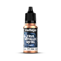 Vallejo True Metallic Metal Light Ancient Copper 18 ml - Preorder 02/2026