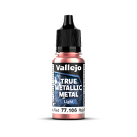 Vallejo True Metallic Metal Light Ruby Red 18 ml - Preorder 02/2026