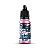 Vallejo True Metallic Metal Light Crimson Magenta 18 ml - Preorder 02/2026