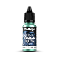 Vallejo True Metallic Metal Light Beetle Green 18 ml - Preorder 02/2026