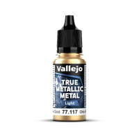 Vallejo True Metallic Metal Light Arcane Gold 18 ml - Preorder 02/2026
