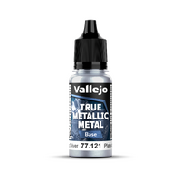 Vallejo True Metallic Metal Base Sterling Silver 18 ml - Preorder 02/2026