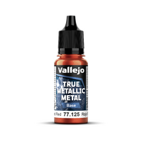 Vallejo True Metallic Metal Base Forged Red 18 ml - Preorder 02/2026