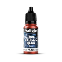Vallejo True Metallic Metal Base Ruby Red 18 ml - Preorder 02/2026