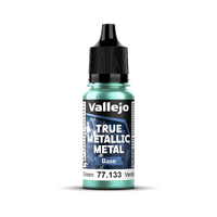 Vallejo True Metallic Metal Base Beetle Green 18 ml - Preorder 02/2026
