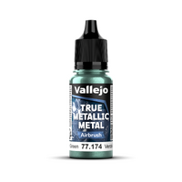 Vallejo True Metallic Metal Airbrush Dusken Green 18 ml - Preorder 02/2026