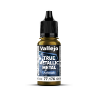 Vallejo True Metallic Metal Airbrush Greenish Gold 18 ml - Preorder 02/2026