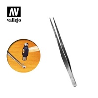 Straight Tip Stainless Steel Tweezers