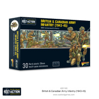 Bolt Action British &amp; Canadian Infantry (1943-45) (Plastic)