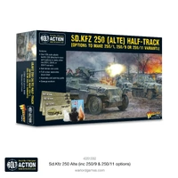 Bolt Action: Sd.Kfz 250 Alte inc. 250/1, 250/9 &amp; 250/11 Options (Plastic)