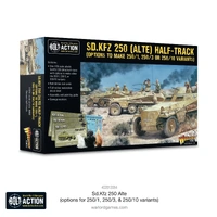 Bolt Action: Sd.Kfz 250 Alte inc. 250/1, 250/3 &amp; 250/10 Options (Plastic)