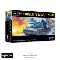 Bolt Action: Panzer IV Ausf. B/C/D Medium Tank (Plastic)