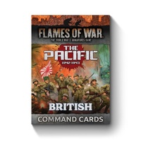 Flames of War: British, Australian &amp; Indian MW Command Card Pack (x57 Cards)