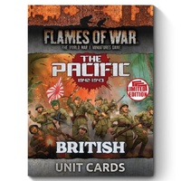 Flames of War: British, Australian &amp; Indian MW Unit Card Pack (x55 Cards)