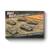 WWIII: Soviet: T-10M Heavy Tank Company (x5 Plastic)