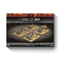 Flames of War: Marine 105mm Artillery Battery (x4)