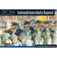 Black Powder: Continental Infantry Regiment (Plastic)