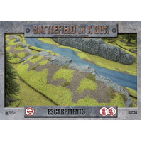 Battlefield in a Box: Escarpments (x2) - 15mm/30mm