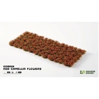 Gamers Grass Red Camellia Flowers