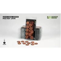 Gamers Grass - Molten Lava - Round 28mm (x10)