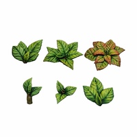 Green Stuff World - 3D Printed - Plants - Large Leaves