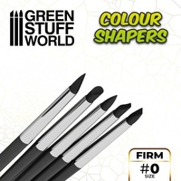 Colour Shapers Brushes SIZE 0 -  BLACK FIRM