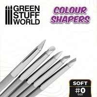 Colour Shapers Brushes SIZE 0 - WHITE SOFT