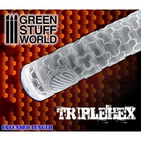 Green Stuff Rolling Pin - Triple Hex