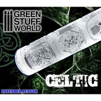 Green Stuff Rolling Pin CELTIC