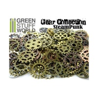 Green Stuff World - SteamPunk GEARS and COGS Beads 85gr Variety Pack